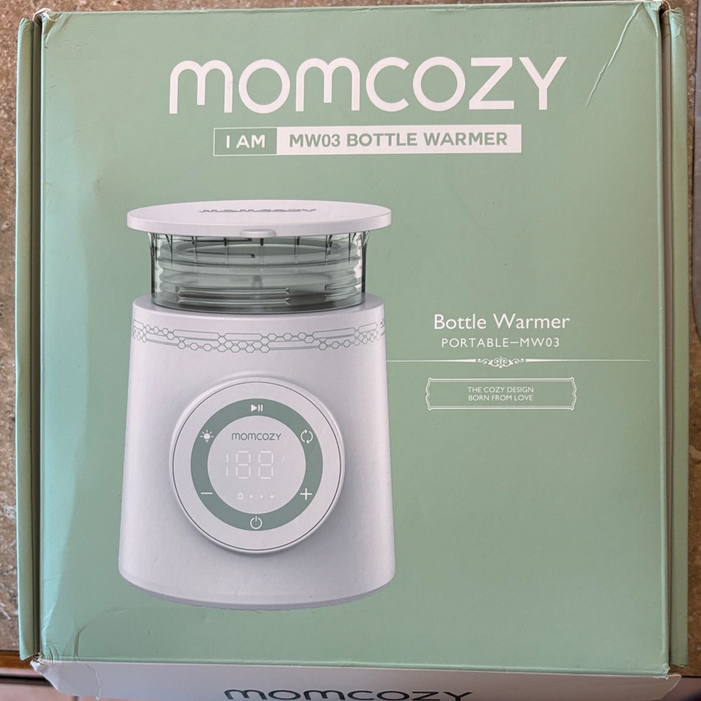Momcozy Portable Bottle Warmer - White
